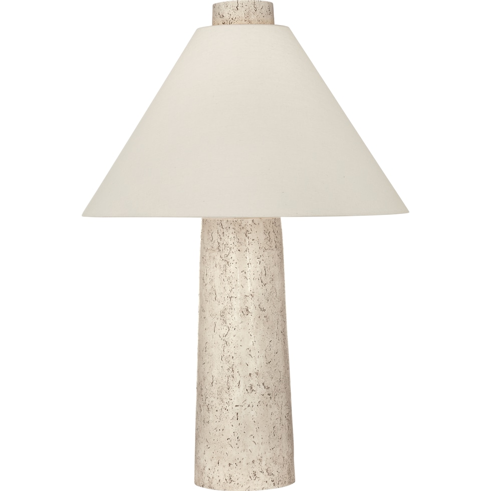 carrigan white table lamp   