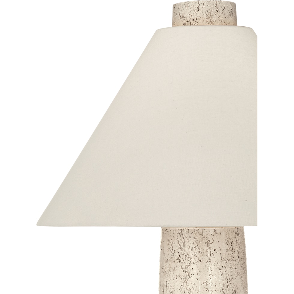carrigan white table lamp   