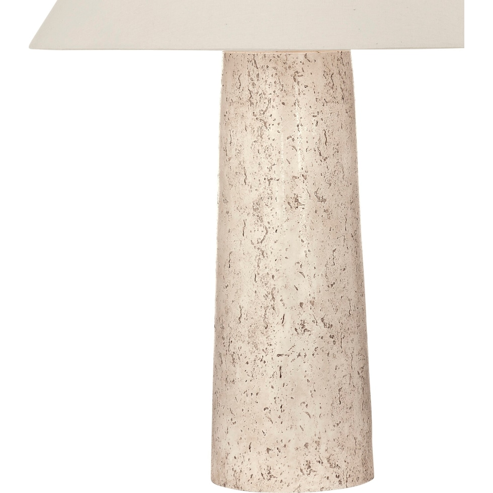 carrigan white table lamp   
