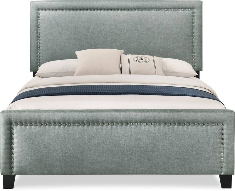 Carson Upholstered Bed Value City Furniture