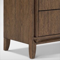 carter bedroom brown  pc queen bedroom   