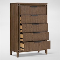 carter bedroom brown chest   