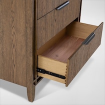 carter bedroom brown chest   