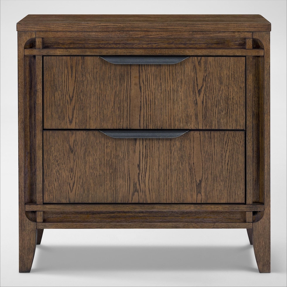 carter bedroom brown nightstand   
