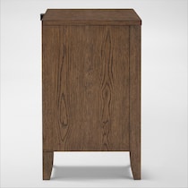 carter bedroom brown nightstand   