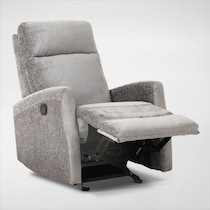 carter gray swivel chair   