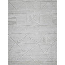 casablanca white area rug  x    