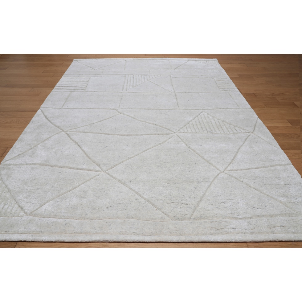 casablanca white area rug  x    