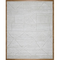 casablanca white area rug  x    