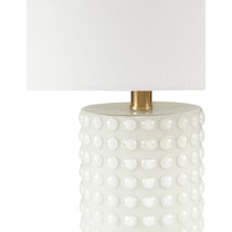 casanova white table lamp   