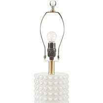 casanova white table lamp   