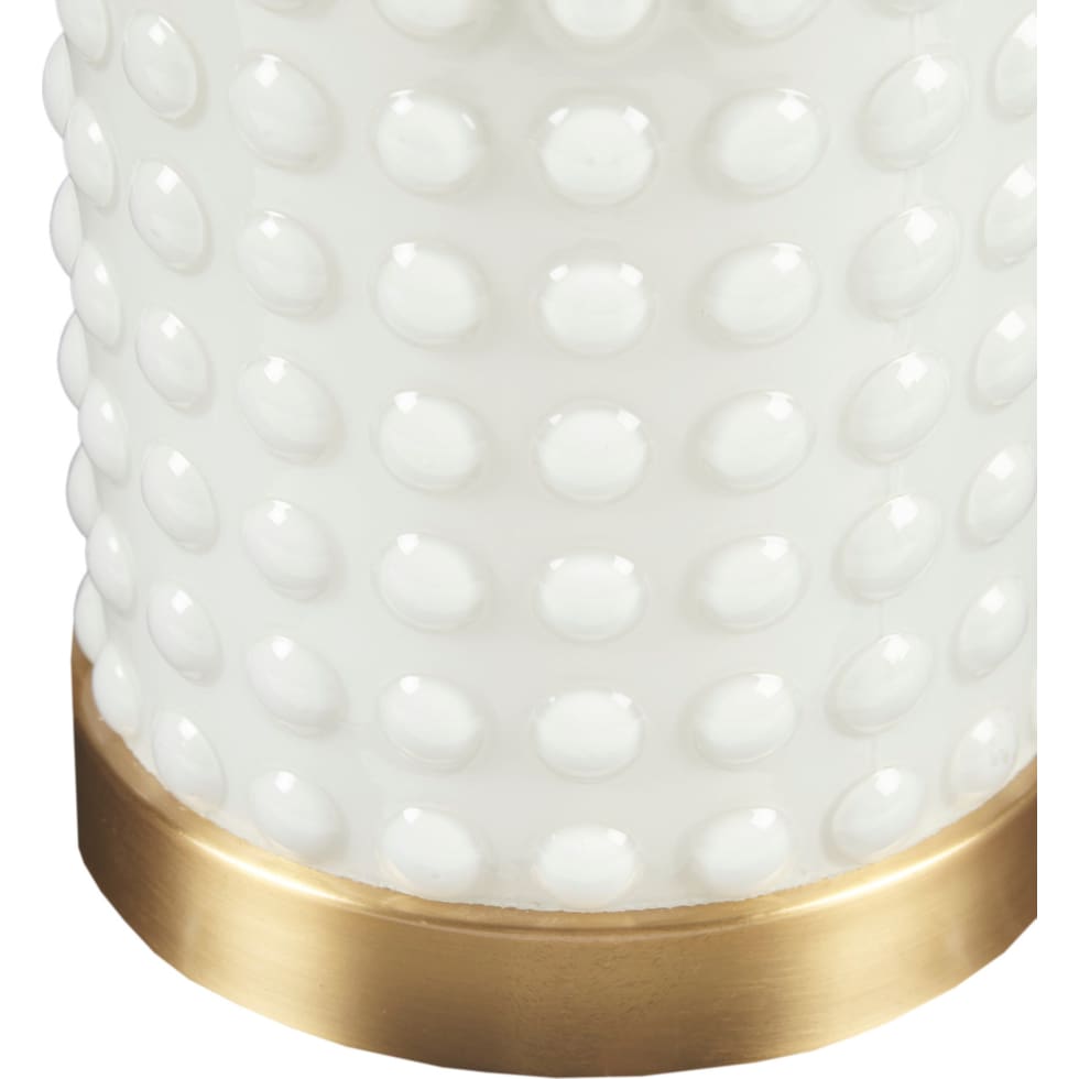 casanova white table lamp   