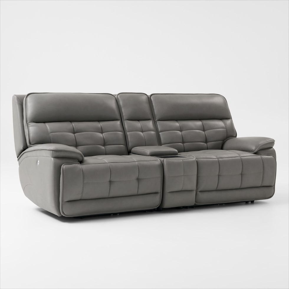 cascade gray loveseat   