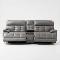 cascade gray loveseat   