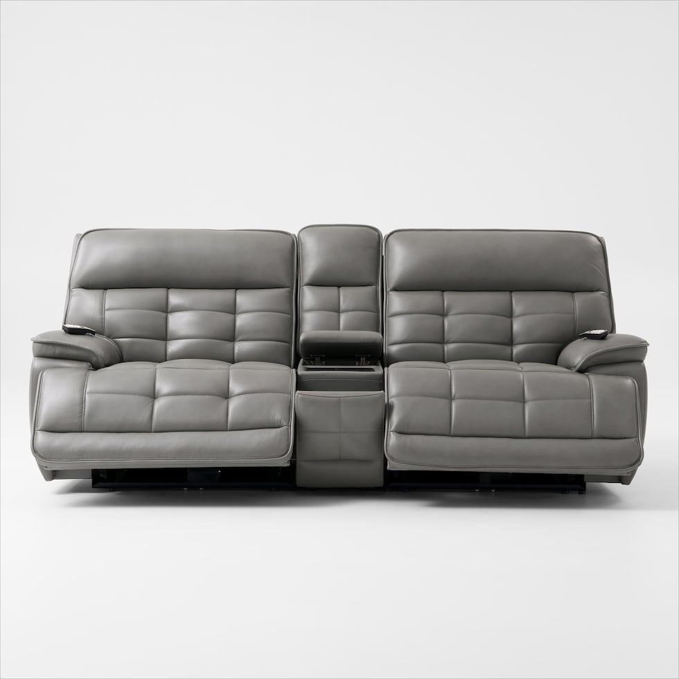 cascade gray loveseat   