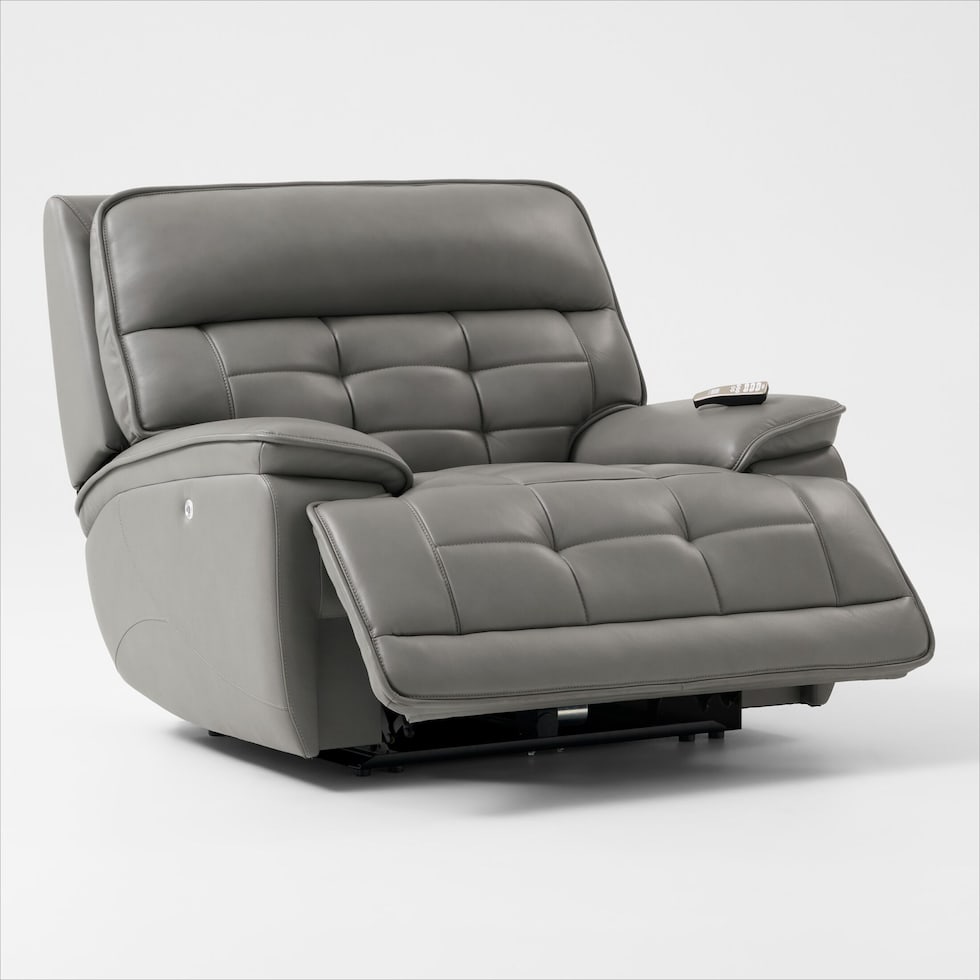 cascade gray recliner   