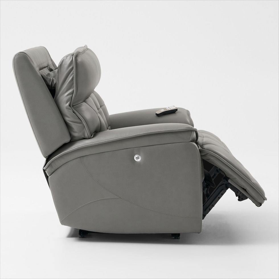 cascade gray recliner   