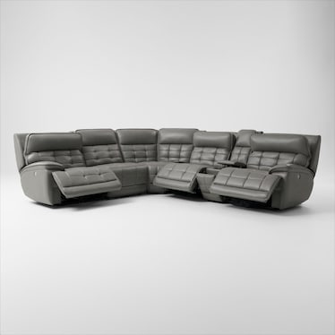 Cascade Triple-Power Reclining Sectional