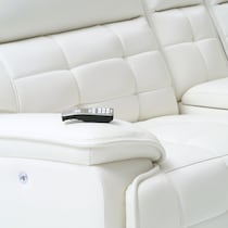 cascade white sectional   