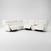 cascade white sectional   