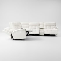 cascade white sectional   