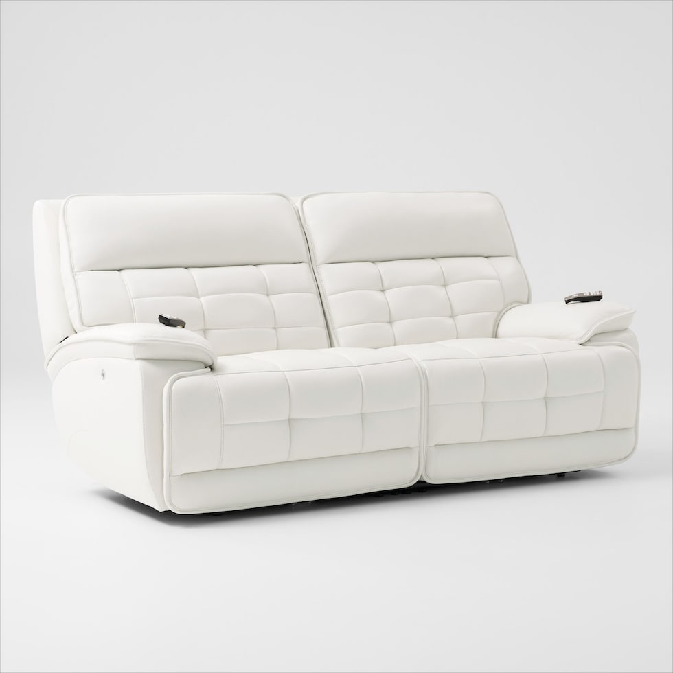 cascade white sofa   