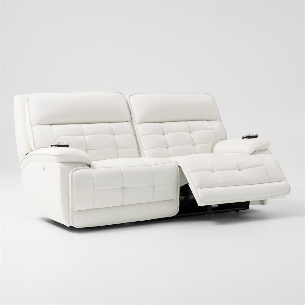 cascade white sofa   
