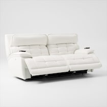 cascade white sofa   