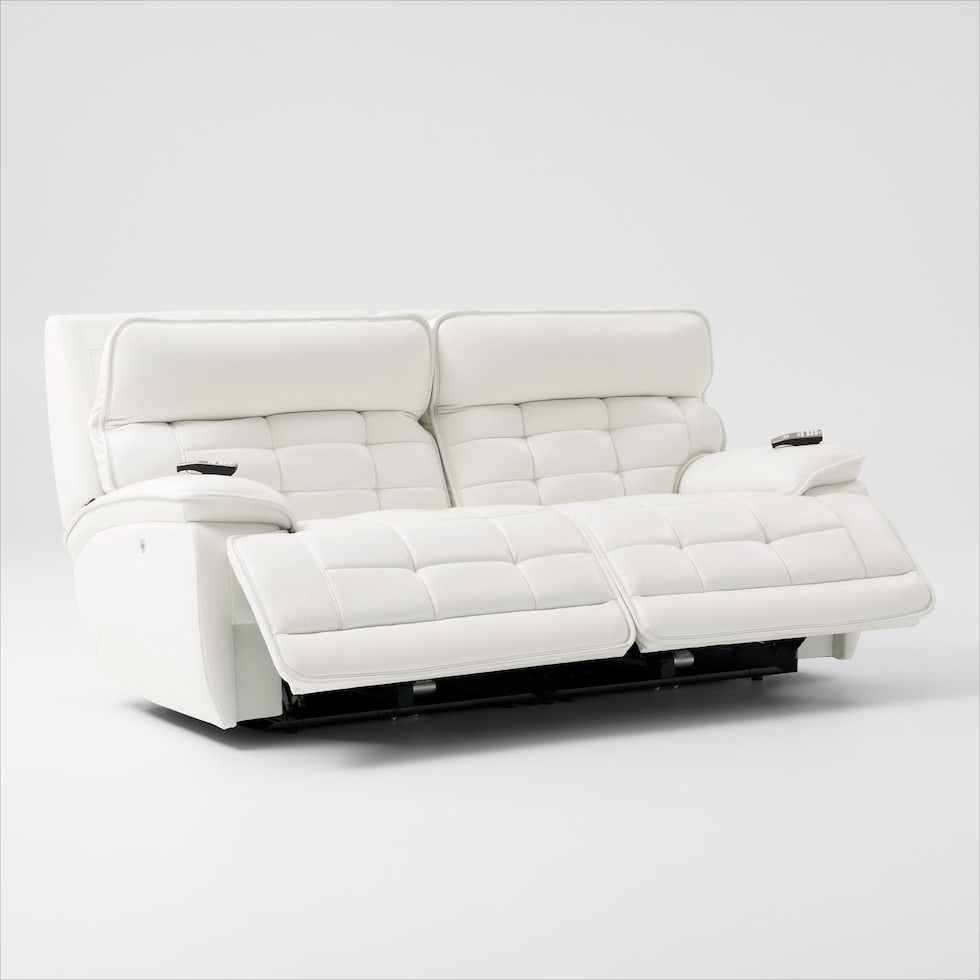 cascade white sofa   