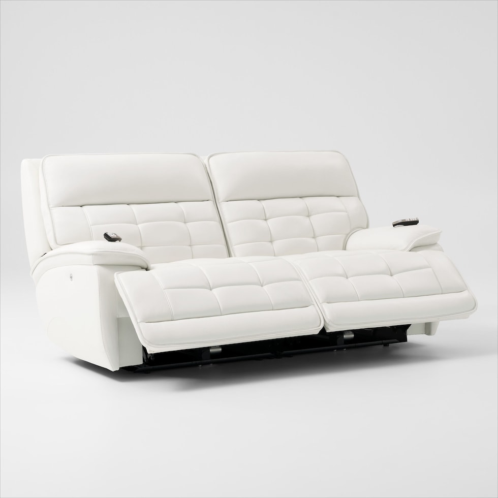 cascade white sofa   