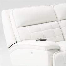 cascade white sofa   