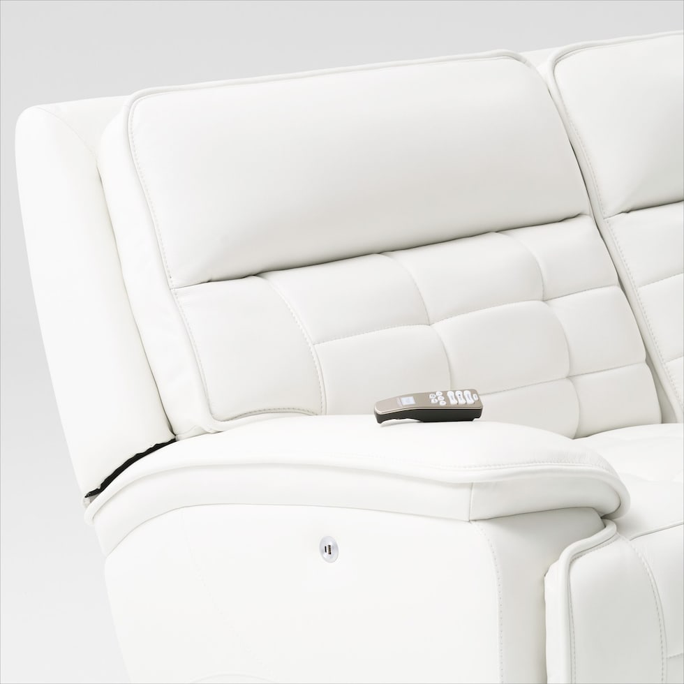 cascade white sofa   