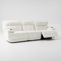 cascade white sofa   