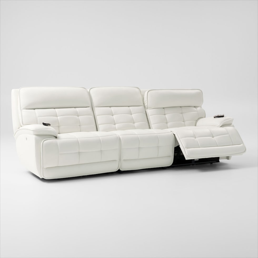 cascade white sofa   