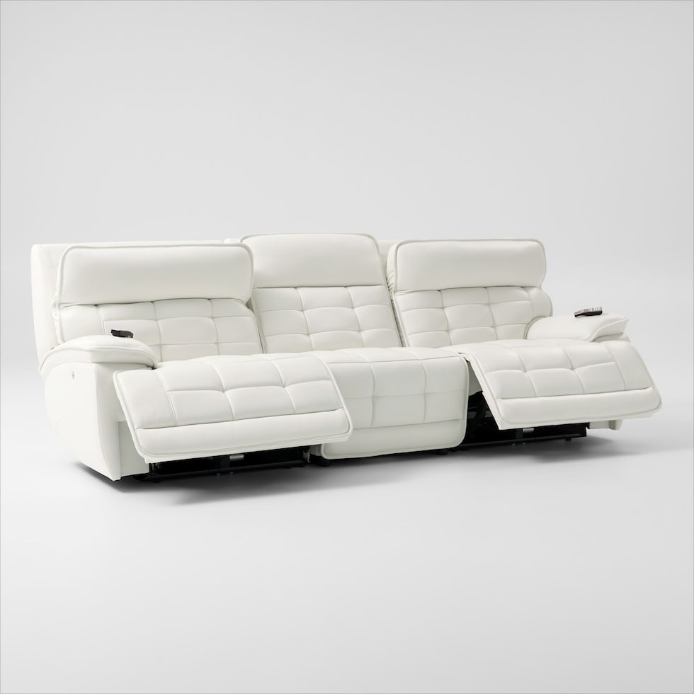 cascade white sofa   