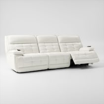 cascade white sofa   