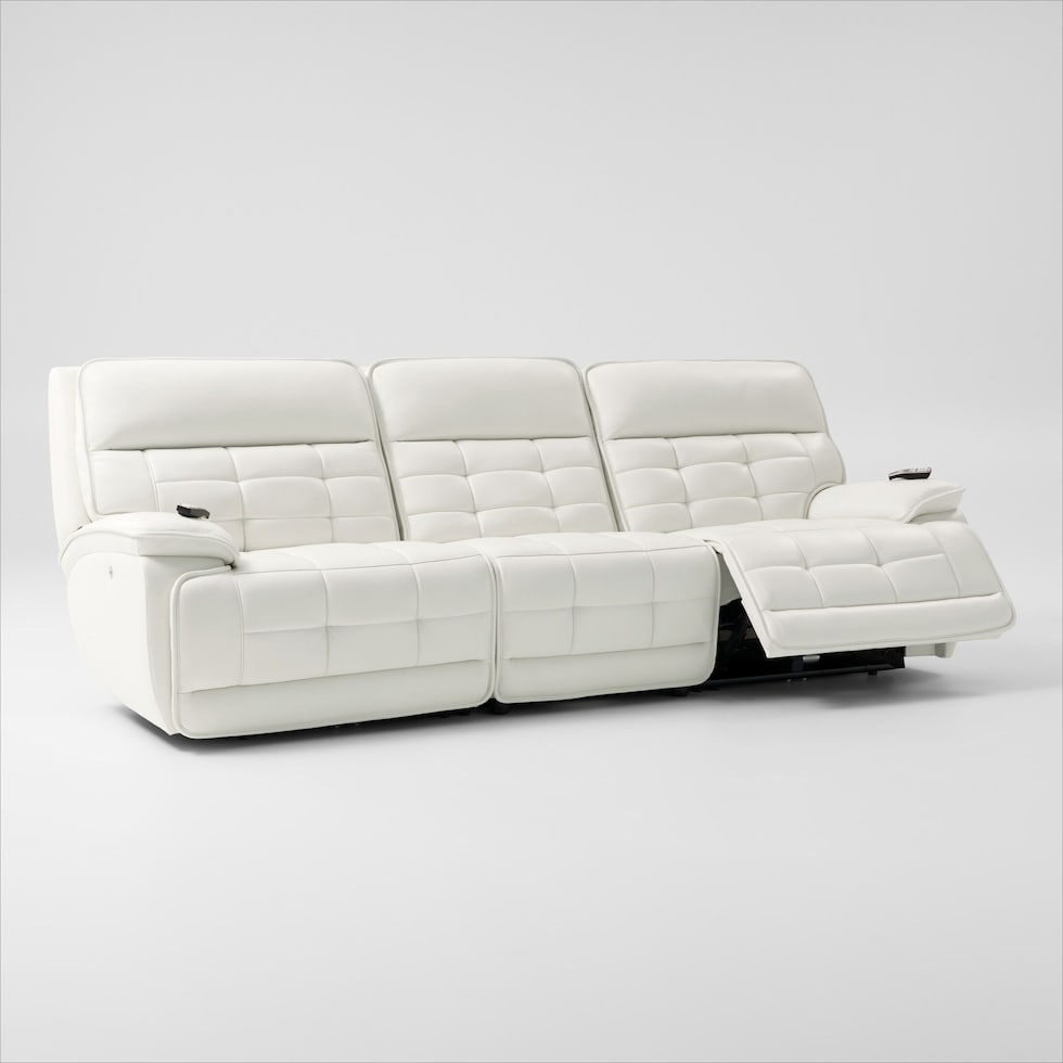 cascade white sofa   
