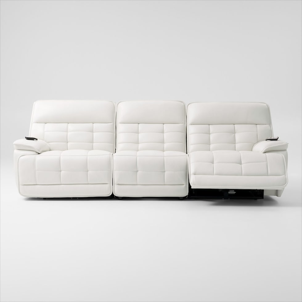 cascade white sofa   
