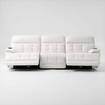 cascade white sofa   