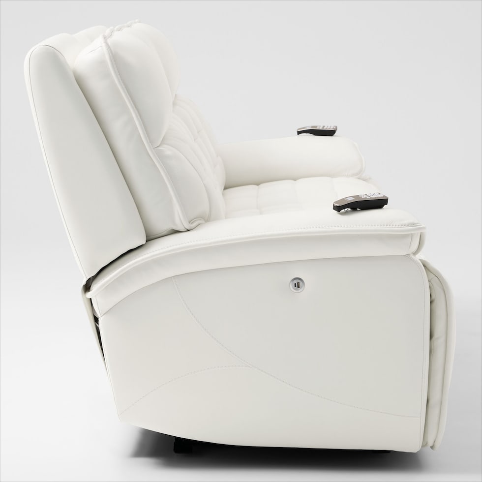 cascade white sofa   