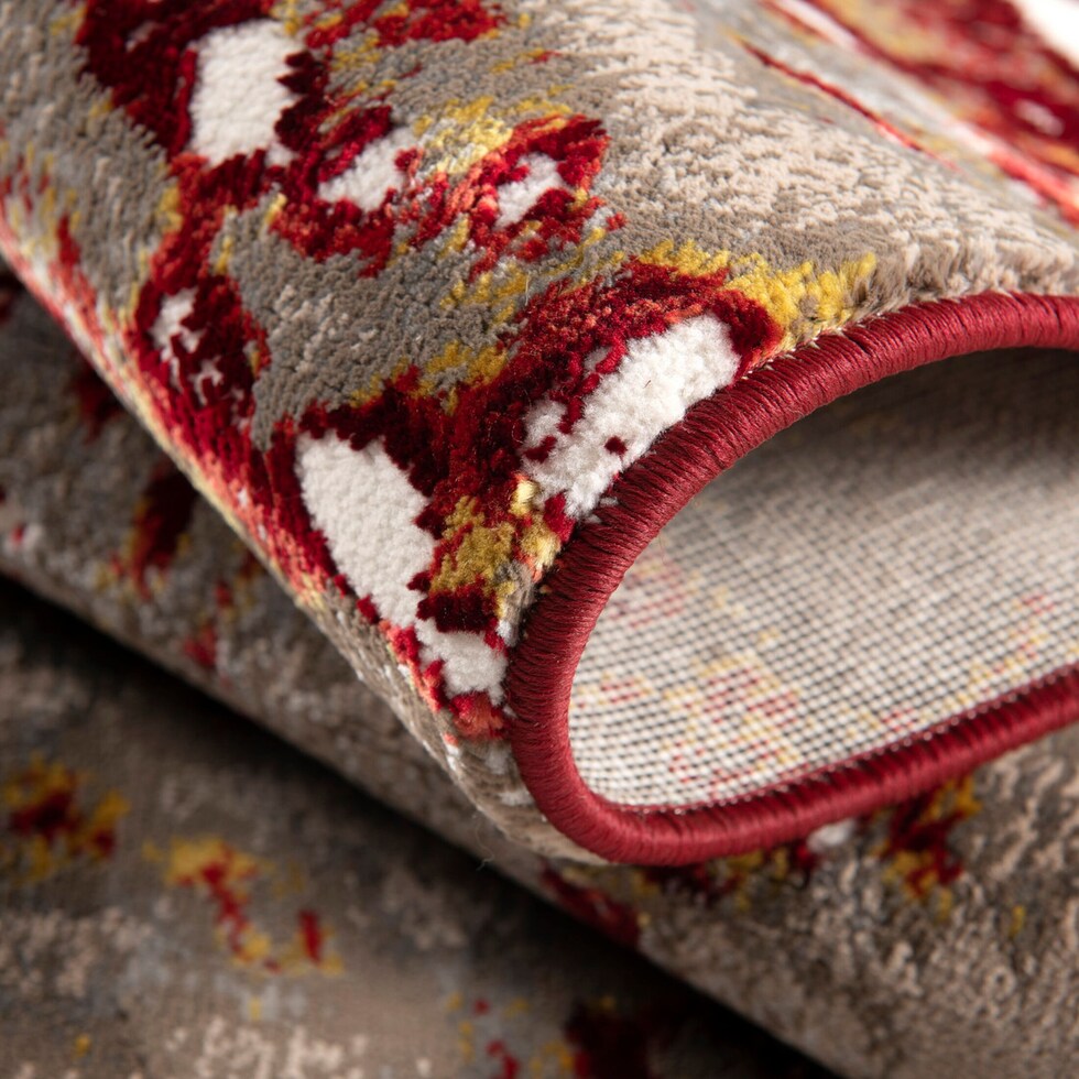 cascades multicolor area rug  x    