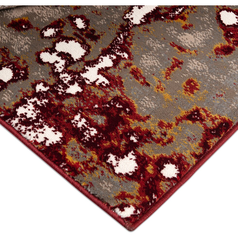 cascades multicolor area rug  x    