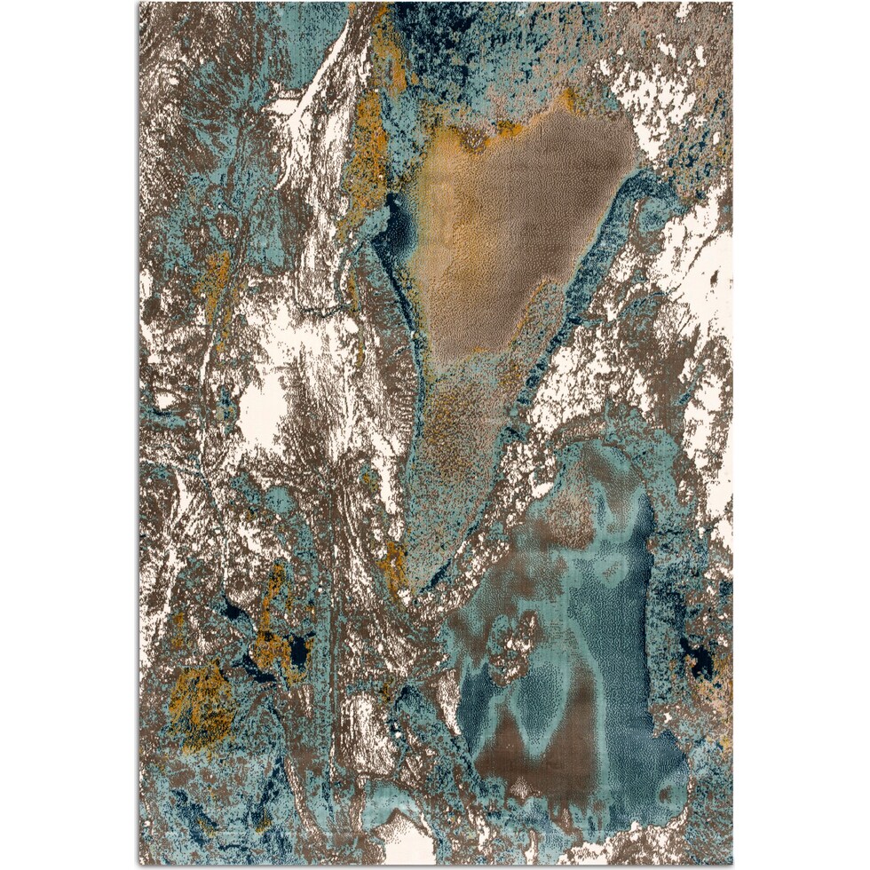 cascades multicolor area rug  x    