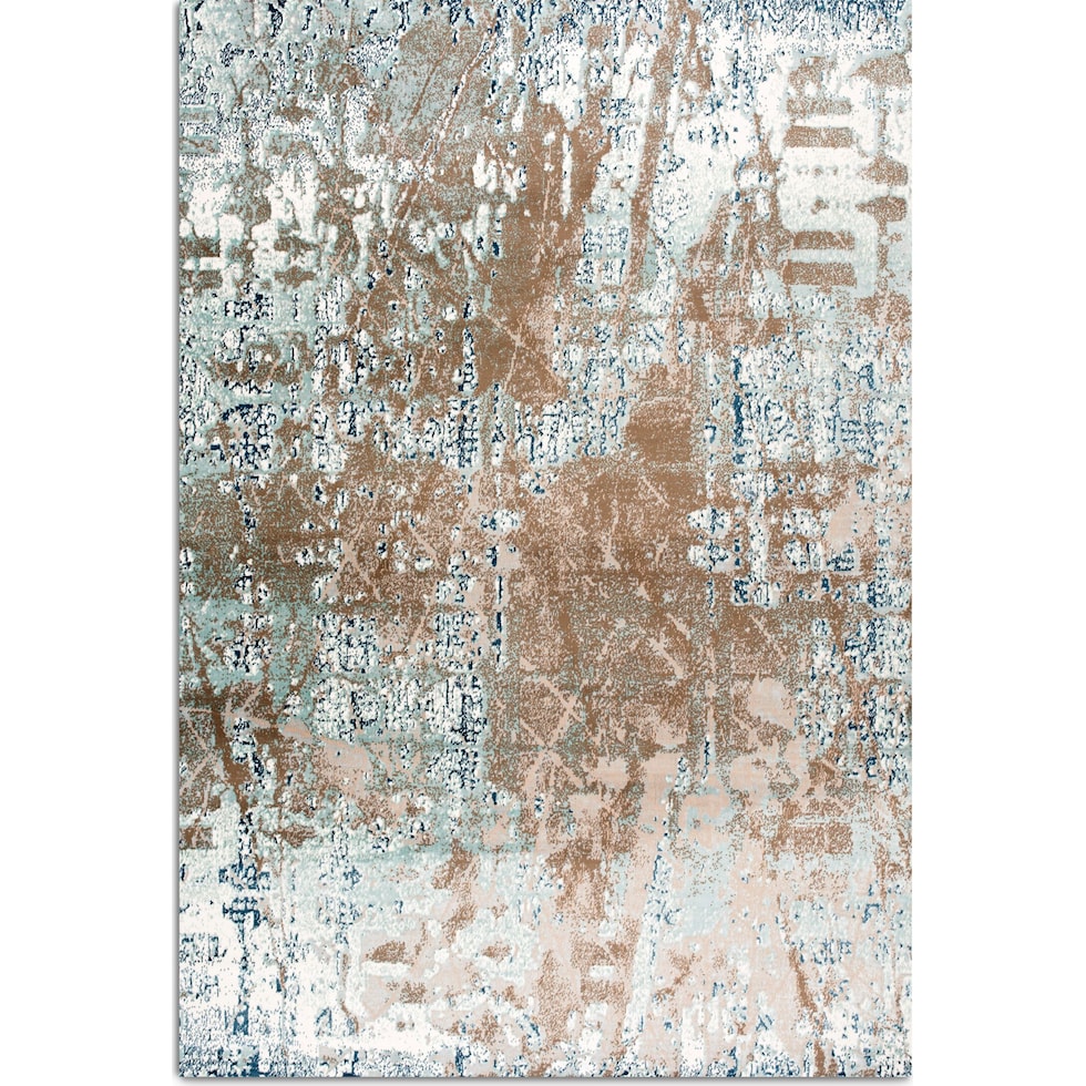 cascades multicolor area rug  x    