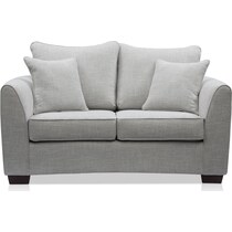 casey gray loveseat   