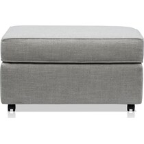 casey gray ottoman   