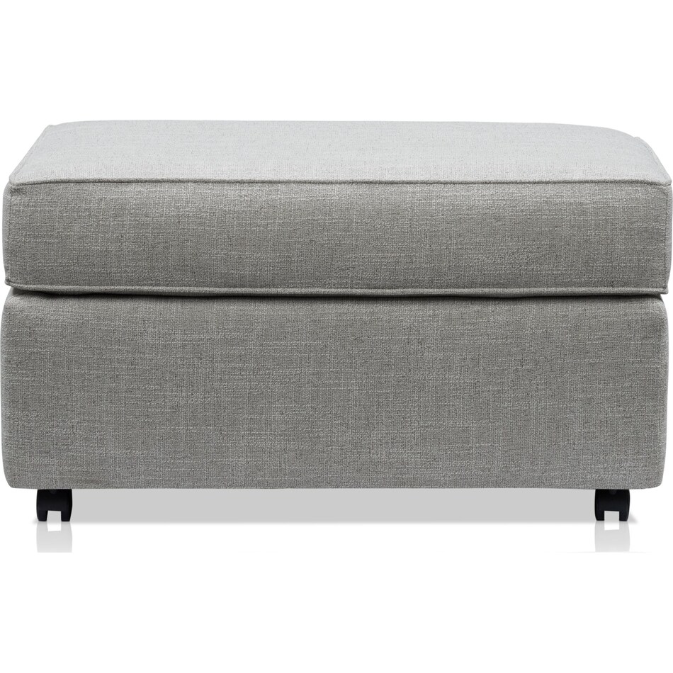 casey gray ottoman   