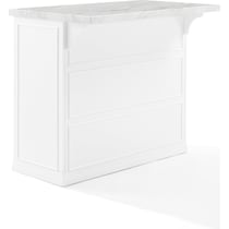 cassai white kitchen island   