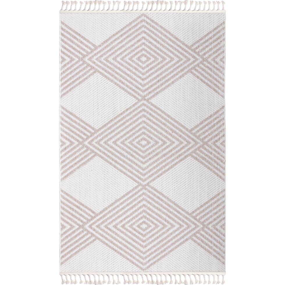 cassia beige white area rug  x    