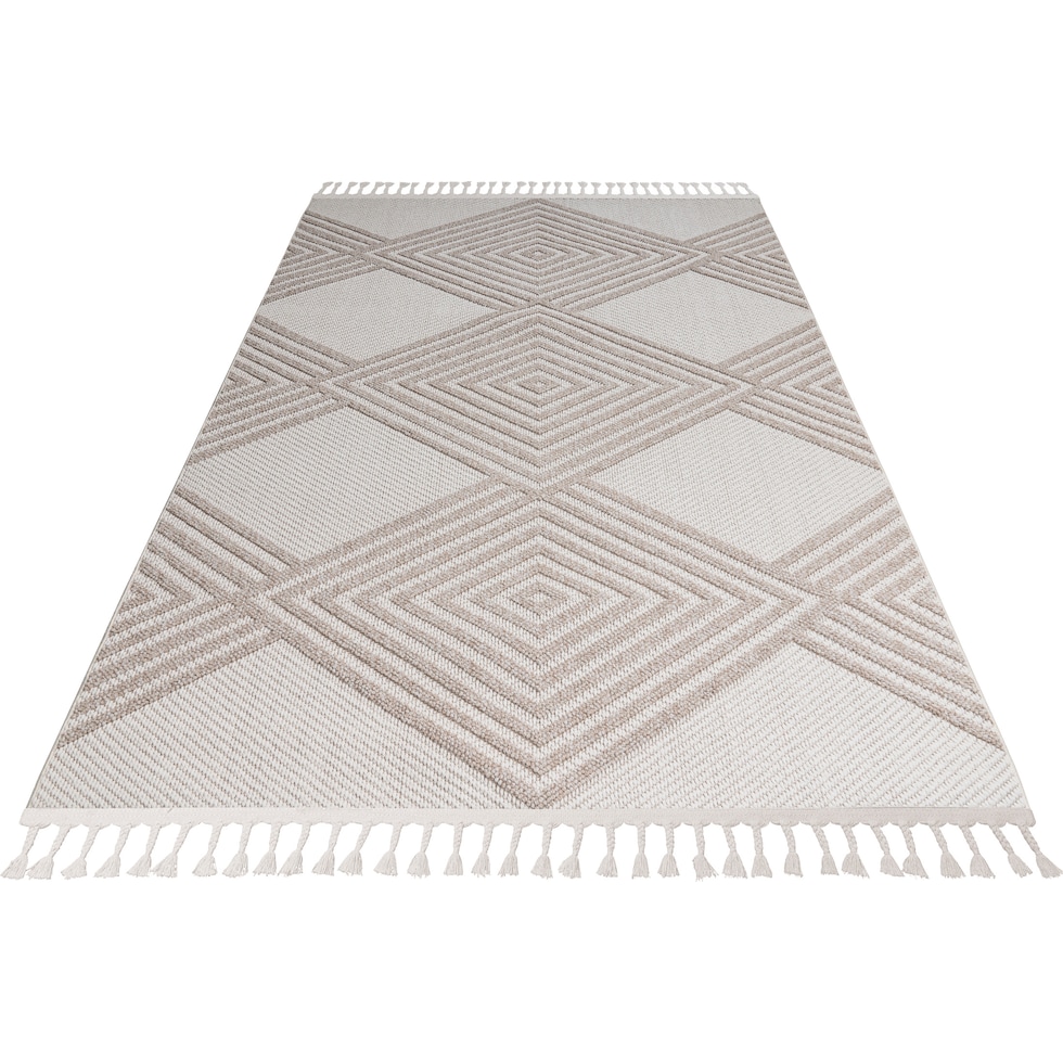 cassia beige white area rug  x    